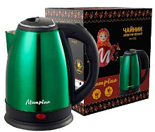 МАТРЁНА MA-002 нержавейка зеленый Чайник МАТРЁНА MA-002 нержавейка зеленый