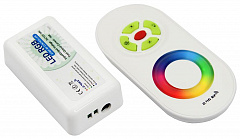 LAMPER (143-103-2) LED RGB контроллер 2.4G (полусенсорное управление) LAMPER Контроллеры для светодиодных лент