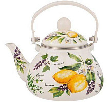 AGNESS 934-420 СЕКРЕТНЫЕ ИНГРЕДИЕНТЫ эмал. 1,3л. Чайник AGNESS 934-420 СЕКРЕТНЫЕ ИНГРЕДИЕНТЫ эмал. 1,3л.