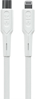 MORE CHOICE (4620202553232) K63ia USB 3.0A PD 27W для Lightning ng 8-pin Type-C - 1м , белый Кабель