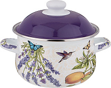 AGNESS 934-546 ПРОВАНС ЛИМОНЫ 2.0л Кастрюля AGNESS 934-546 ПРОВАНС ЛИМОНЫ 2.0л