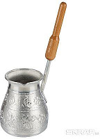 MALLONY Кофеварка алюминиевая Утро Востока 420мл. (985244) Турка MALLONY Кофеварка алюминиевая Утро Востока 420мл. (985244)