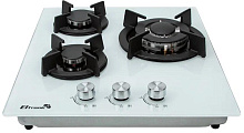 ELTRONIC (33-12) 3 конфорки, белый Варочная панель