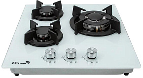 ELTRONIC (33-12) 3 конфорки, белый Варочная панель