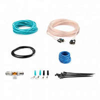 ASPECT AWK-10.2 для 2-кан. усилителя, омедненный алюминий (ССА), 10AWG, 2RCA-2RCA Комплект проводов