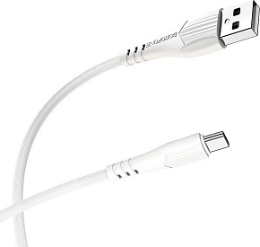 BOROFONE (6931474720900) BX37aUSB 3.0A Type-C белый - 1,0m Кабель