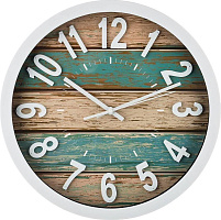 LEFARD 220-389 WOOD d35см циферблат d31см Часы настенные