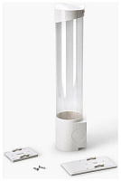 AEL 570302 AEL Стаканодержатель для кулера/пурифайера на шурупах белый (570302)