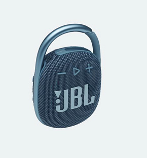 JBL CLIP 4 BLUE (JBLCLIP4 BLU) [ПИ] Колонка портативная