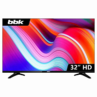 BBK Телевизор LED 32" 32LEM-1028/TS2C (B) черный HD 60Hz DVB-T DVB-T2 DVB-C DVB-S DVB-S2 USB (RUS)