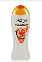 ACTIVE Шампунь для нормальных волос Экстракт грейпфрута и женьшеня NATURAL, 400 мл (512102001) Шампунь ACTIVE Шампунь для нормальных волос Экстракт гр