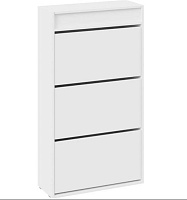 BONMEBEL Мия Тумба для обуви белый (1 пак.) Корпусная мебель