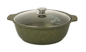 KUKMARA к31tsml а/пр литая 3,0л стекл/кр Trendy style malachite Кастрюля KUKMARA к31tsml а/пр литая 3,0л стекл/кр Trendy style malachite