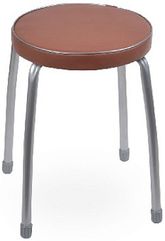 NIKA Табурет "Фабрик 2" ТФ02 /К коричневый Табурет