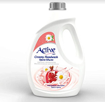 ACTIVE Жидкое крем-мыло с витамином B5 Ромашка и Гранат , 2000 мл (511801645) Жидкое крем-мыло ACTIVE Жидкое крем-мыло с витамином B5 Ромашка и Гранат