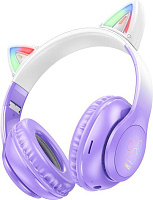 HOCO (6931474795854) W42 Bluetooth 5.3 Purple Наушники HOCO (6931474795854) W42 Bluetooth 5.3 Purple