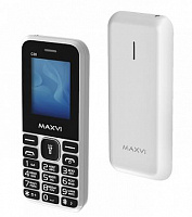 MAXVI C30 White Телефон мобильный