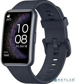 HUAWEI Watch FIT SE Stia-B39 Starry Black Silicone Strap (2948930)