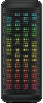 HYUNDAI Музыкальный центр H-MC1236, 40Вт, с караоке, с микрофоном, Bluetooth, FM, USB, micro SD, черный