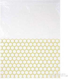 РЫЖИЙ КОТ Пакет с ЗИП-замком, с рисунком, ZB-8, 8*14 см, 50 шт (102849) Пакет