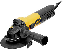 DENZEL Машина шлифовальная угловая AGL125-900, 900 Вт, 125мм, 11000 об/мин//