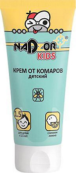 NADZOR Крем от комаров детский, 30 г, DET002N Крем от комаров детский