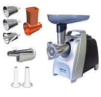 АКСИОН М 61.02 черно-серебристый Мясорубка электрическая