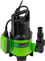 СИБРТЕХ СДН650-35, 650 Вт, напор 8 м, 11000 л/ч 97264 Дренажный насос