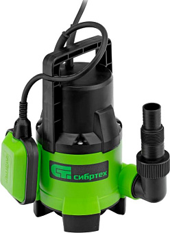 СИБРТЕХ СДН650-35, 650 Вт, напор 8 м, 11000 л/ч 97264 Дренажный насос