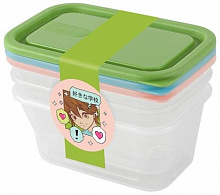 SUGAR&SPICE SE110712583 для продуктов Honey (3х0,2л) Anime School Набор контейнеров