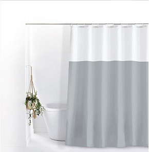 РЫЖИЙ КОТ Занавеска для ванной SC-PE-13, полиэстер, 180*180 см (311980)