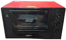 VESTA MP-V 2336 PL черно-красная Мини печь