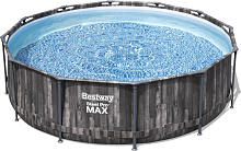 BESTWAY Бассейн каркасный Steel Pro, 366 х 100 см, фильтр-насос, лестница, 5614Х (5309856) Бассейн
