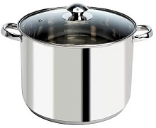 МЕРАЛИ МБ-140 Белиссимо с крышкой 14,0л Кастрюля