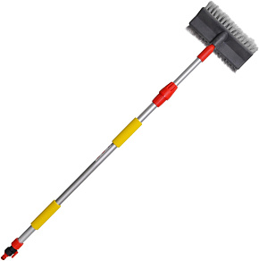 CLIM ART CA-SB-06 телескопическая с краном, щеткой 25см, мягкой щетиной 100-170см (CLA00176) Щетка