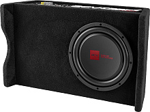 ACV CRAFT BS10A активный/корпусной плоский/1800Вт/25см/SPL-108дБ/темно-серый Автосабвуфер