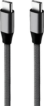 AKSBERRY (6900278680015) X158 Type C - Type C, серый Кабель