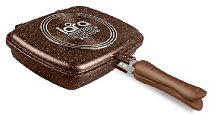 LARA LR02-221 CHOCO 30см Сковорода гриль LARA LR02-221 CHOCO 30см