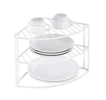 MALLONY Полка-подставка для кухни трехуровневая W4165 (кухонная, угловая) (100202) Полка-подставка