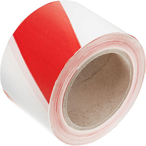 SPARTA Лента сигнальная, 75 мм х 150 м 89037 Лента сигнальная