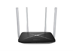 MERCUSYS AC12 черный Wi-Fi роутер/точка доступа
