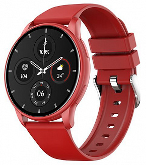 BQ Watch 1.4 Red+Red wristband Смарт-часы