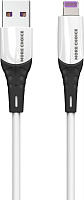 MORE CHOICE (4620202550026) K35i USB 2.4A для Lightning 8-pin силикон - 1м White Кабель MORE CHOICE (4620202550026) K35i USB 2.4A для Lightning 8-pin 