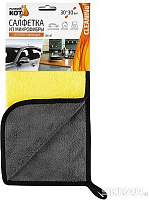 РЫЖИЙ КОТ Салфетка из микрофибры CM-07 супервпитывающая 30х30 см (104775) Салфетка