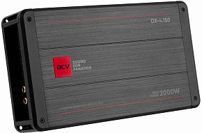 ACV DX-4.150 V4 4*150Вт/4-3-2 канал/4-2 Ом/HPF/LPF/BP/BassBoost/High Input/D class