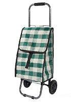 РЫЖИЙ КОТ Тележка с сумкой D203 Green (093581) тележка с сумкой