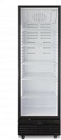 БИРЮСА B521RN 545л черный фронт витрина Шкаф -витрина