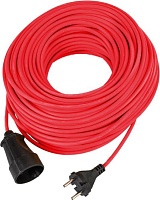 КОСМОС YSHKsm50m-1g(10A)S шнур 1 гнездо , 10А - 50 м , Красный Удлинитель