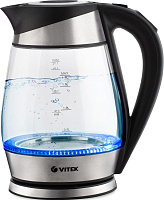 VITEK VT-1177 стекло/металл/пластик Чайник электрический