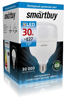 SMARTBUY (SBL-HP-30-65K-E27) 30W/6500/E27 Лампа светодиодная